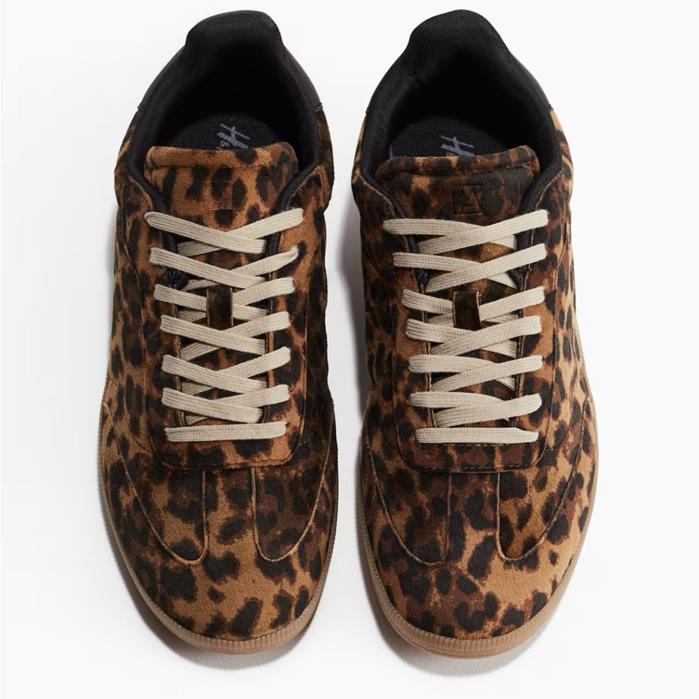 H&M Leopard Print Sneaker 8.5/9